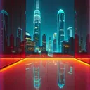 Capa de Executive Dreams in Neon