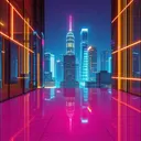 Capa de Executive Dreams in Neon